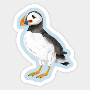 Painted Puffin Sticker